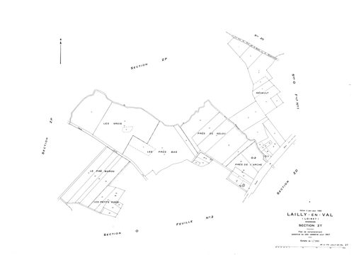 Lailly-en-Val - Sections
