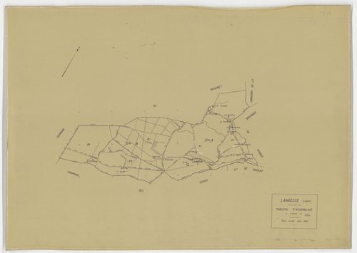 Langesse - Tableau d'assemblage