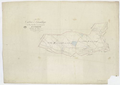 Langesse - Tableau d'assemblage