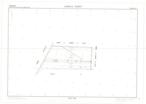 Léouville - Sections
