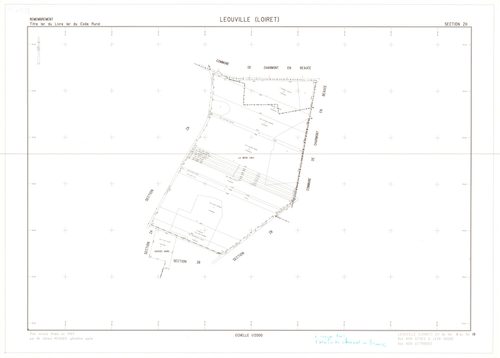 Léouville - Sections