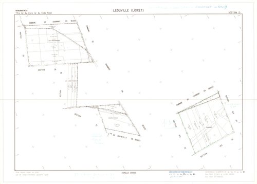Léouville - Sections