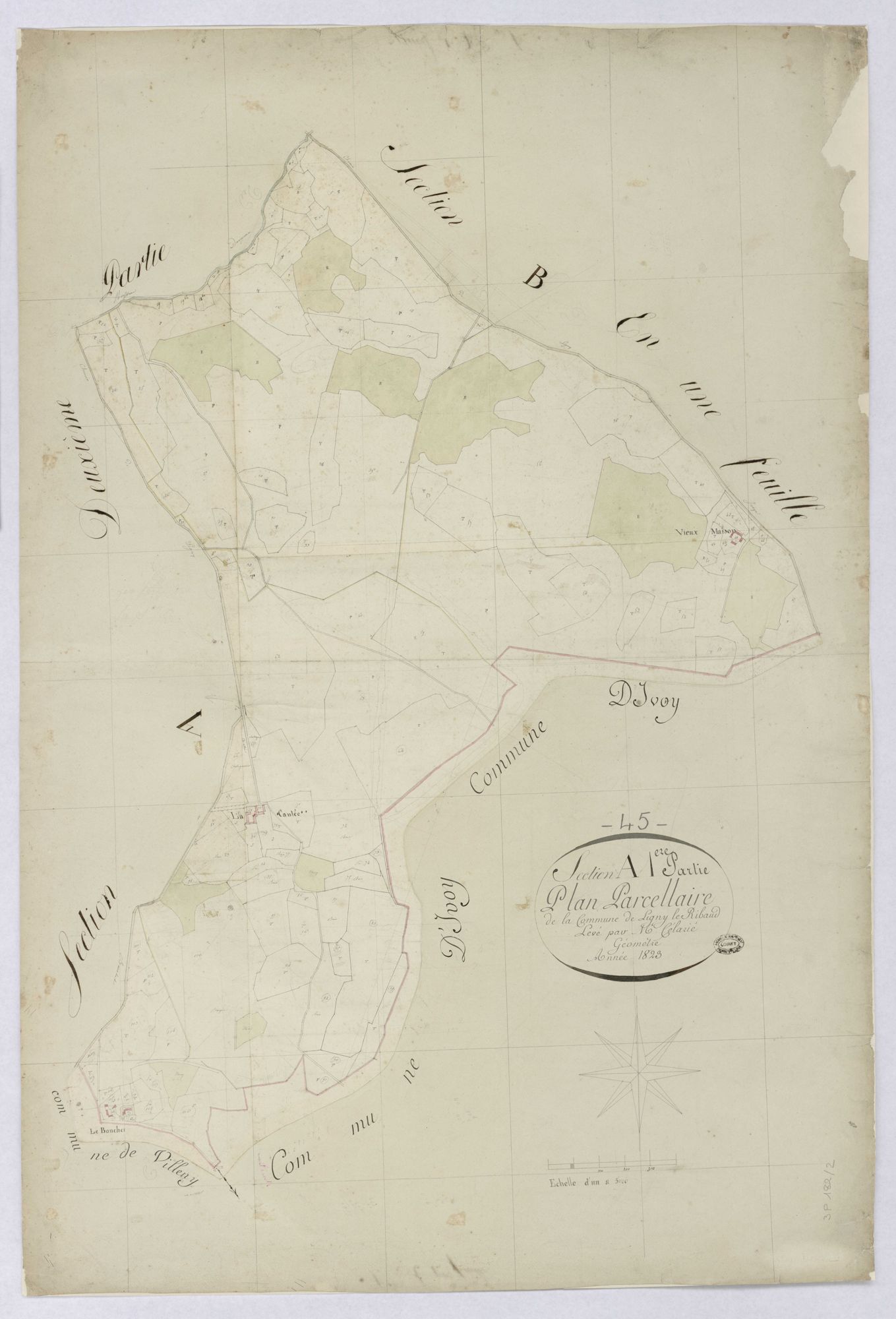 Ligny-Le-Ribault - Sections