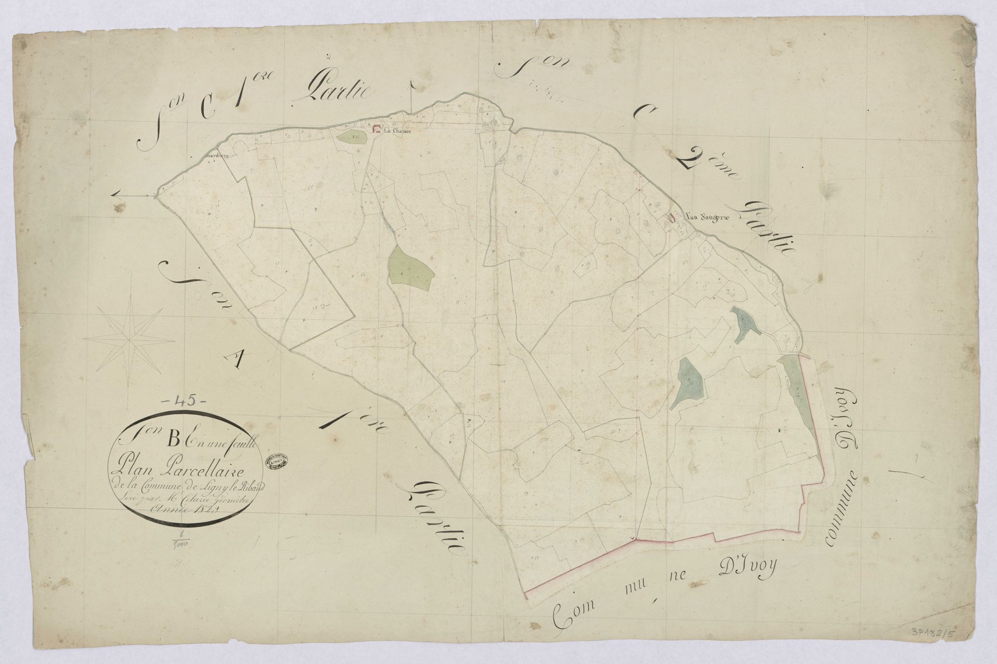 Ligny-Le-Ribault - Sections