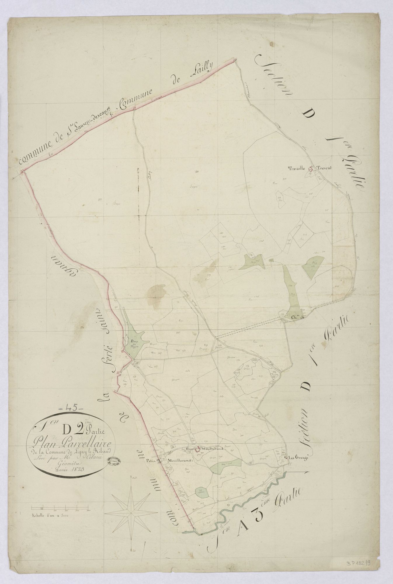 Ligny-Le-Ribault - Sections