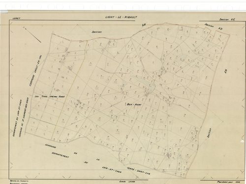 Ligny-Le-Ribault - Sections