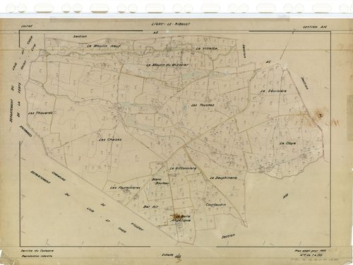 Ligny-Le-Ribault - Sections