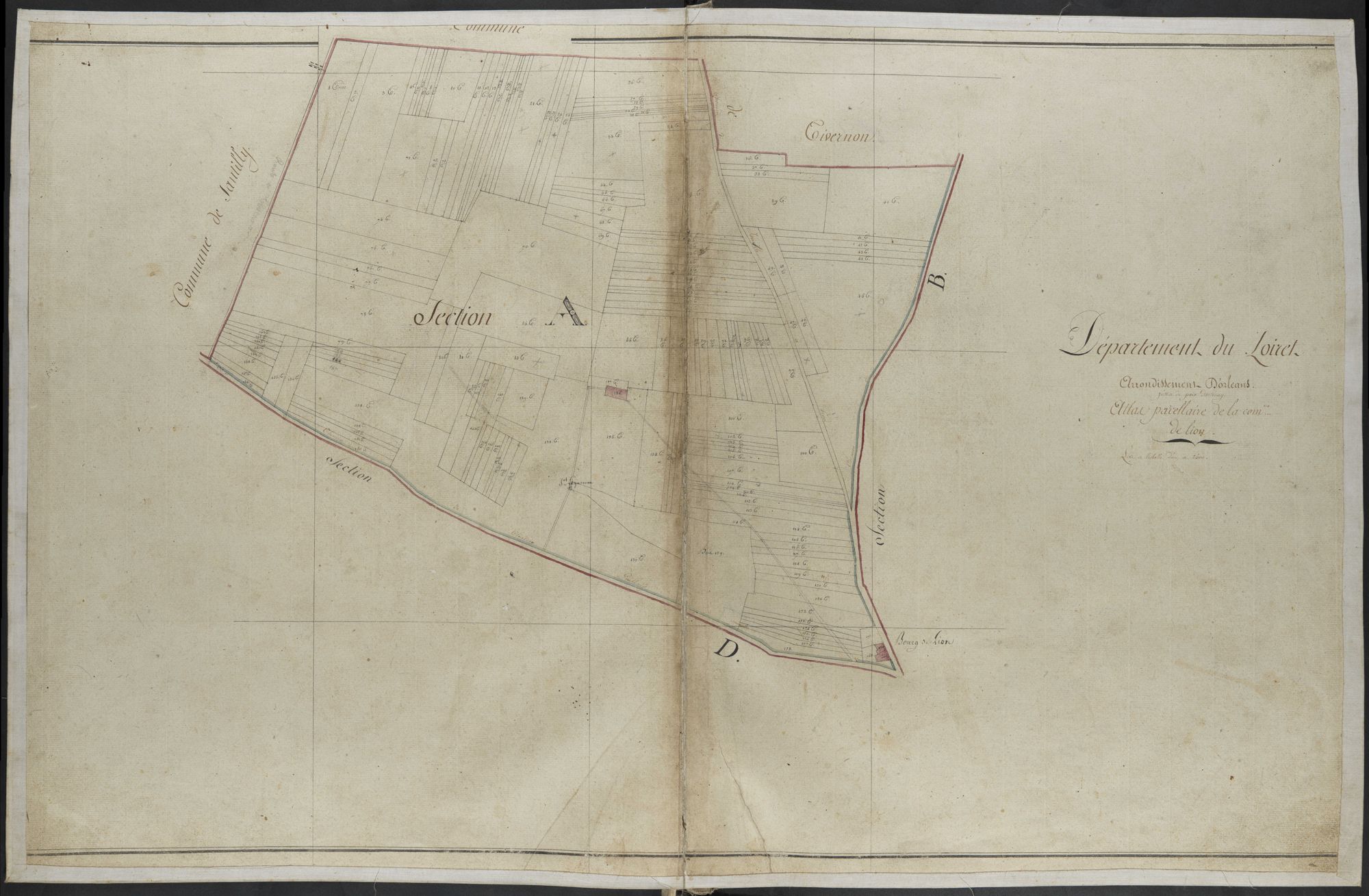 Lion-en-Beauce - Sections