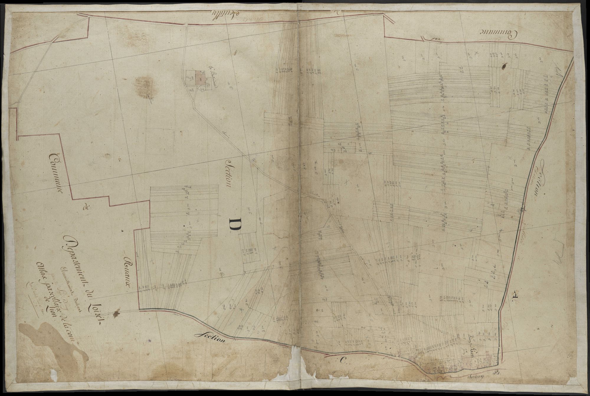 Lion-en-Beauce - Sections