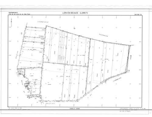 Lion-en-Beauce - Sections