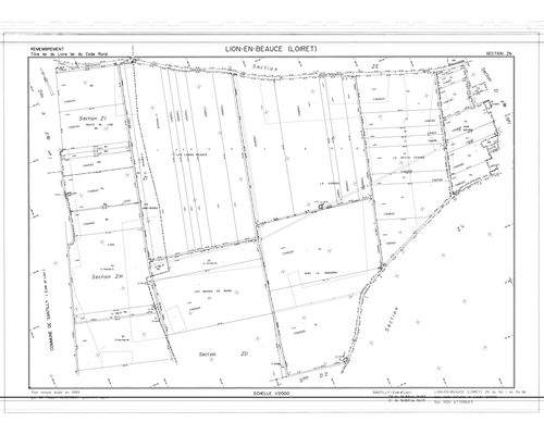 Lion-en-Beauce - Sections