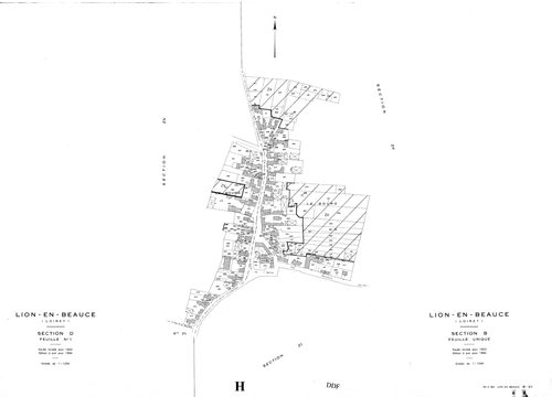 Lion-en-Beauce - Sections
