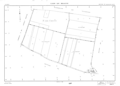 Lion-en-Beauce - Sections