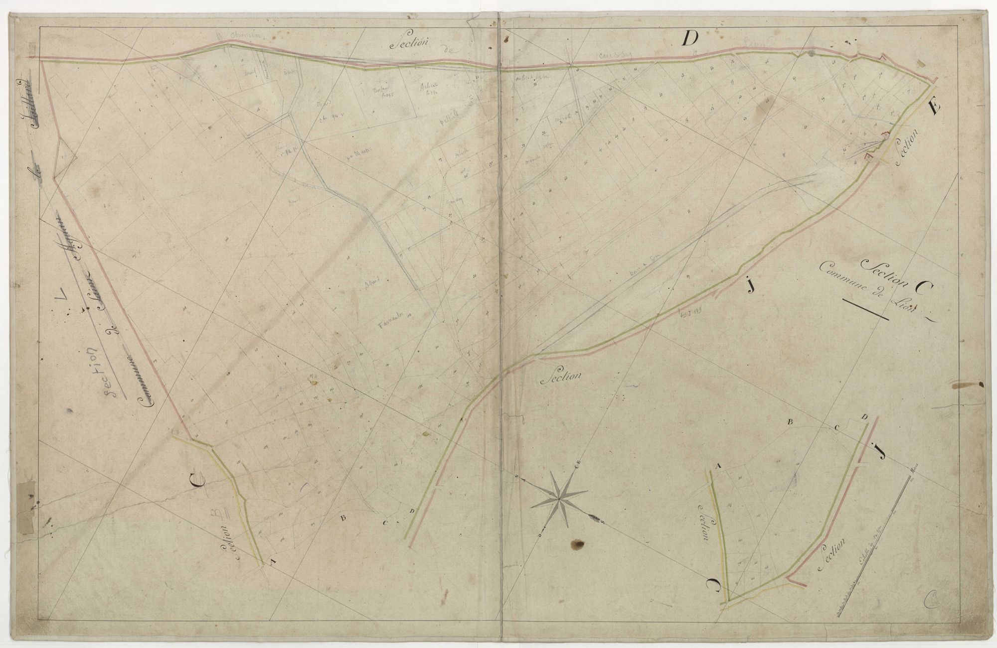 Lion-en-Sullias - Sections