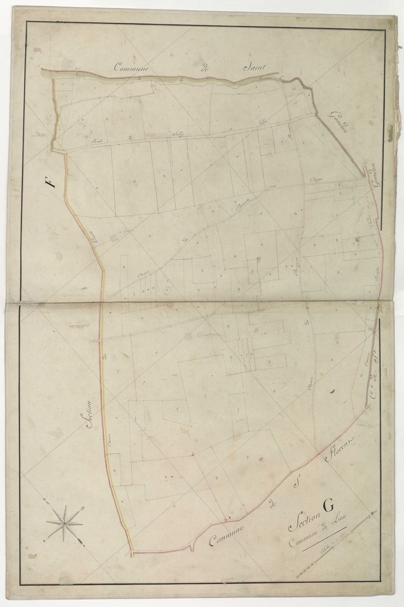 Lion-en-Sullias - Sections