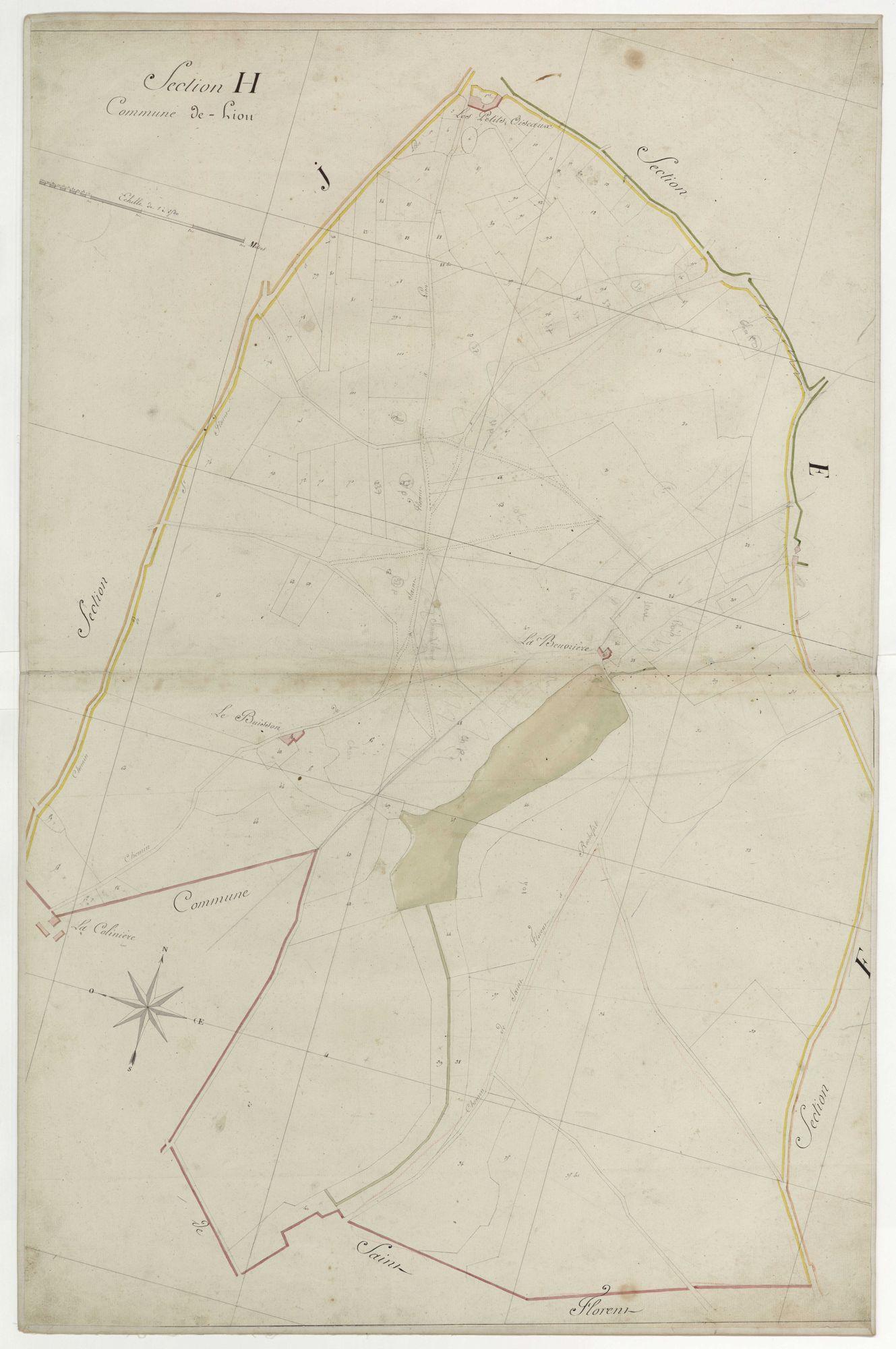 Lion-en-Sullias - Sections