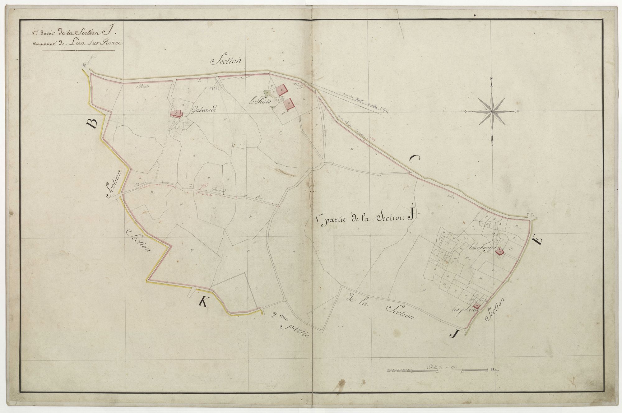 Lion-en-Sullias - Sections
