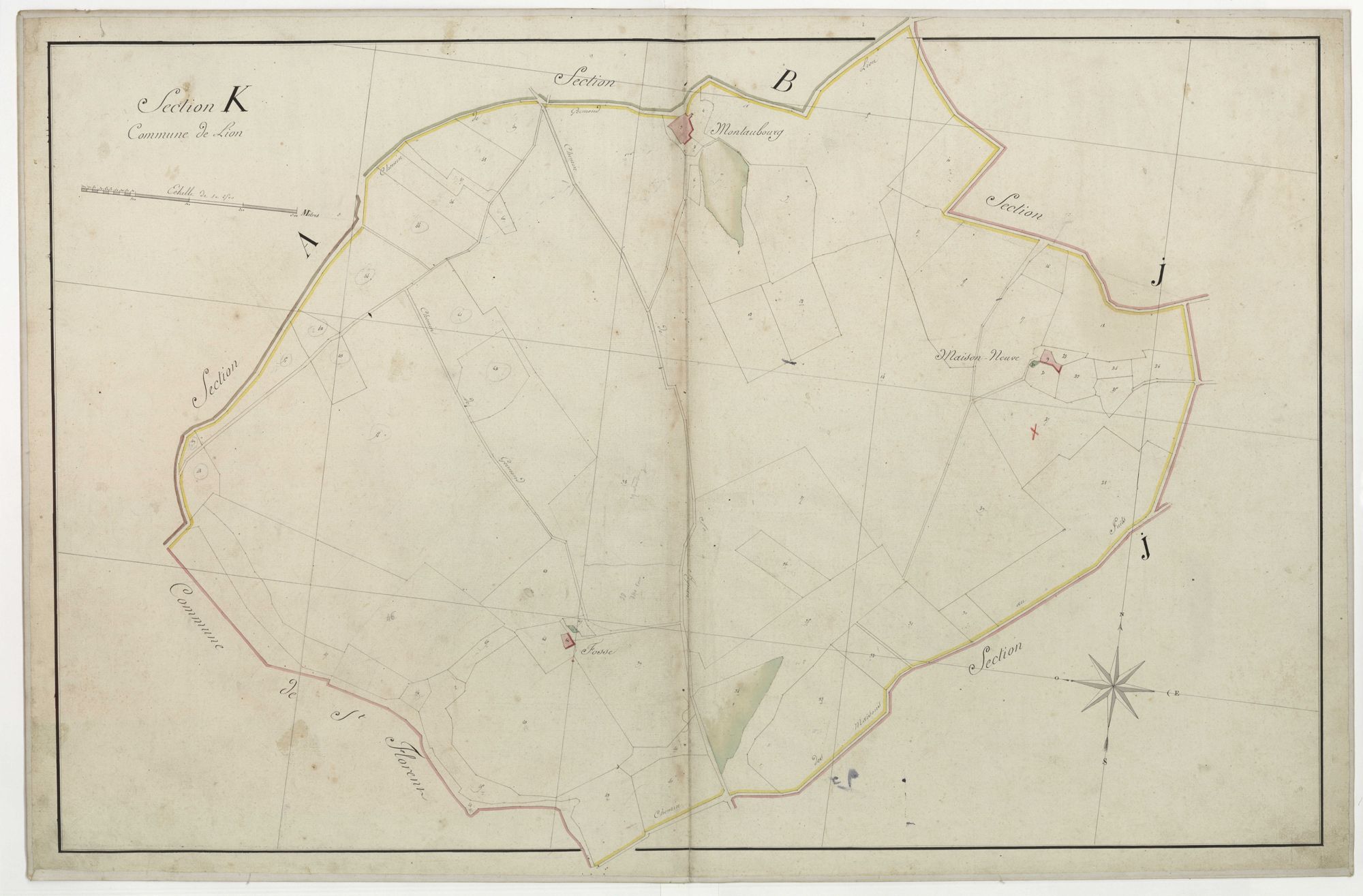 Lion-en-Sullias - Sections