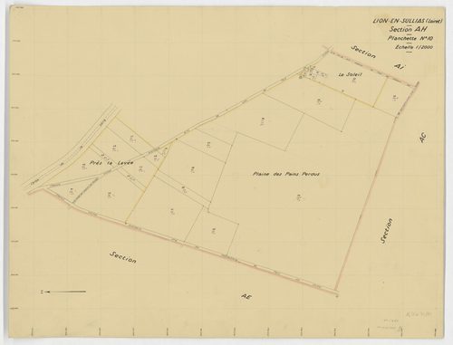 Lion-en-Sullias - Sections