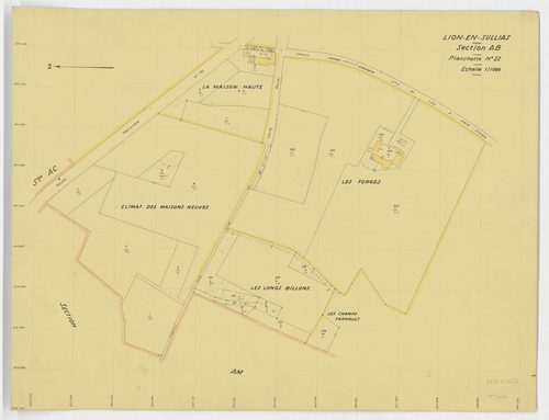 Lion-en-Sullias - Sections