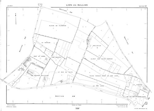 Lion-en-Sullias - Sections