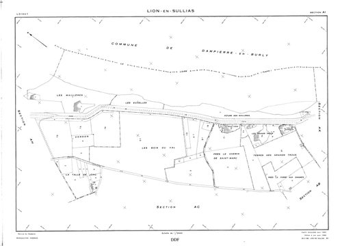 Lion-en-Sullias - Sections