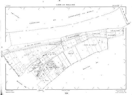 Lion-en-Sullias - Sections