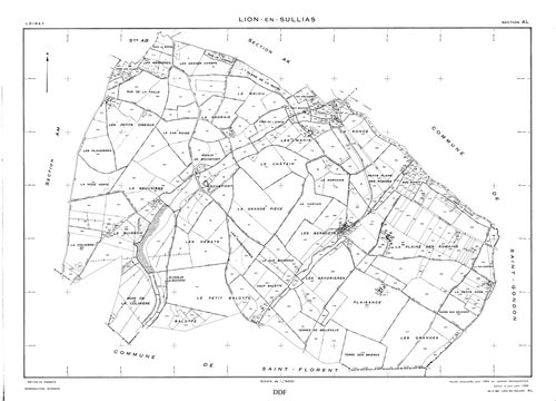 Lion-en-Sullias - Sections