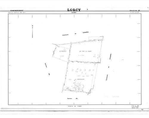 Lorcy - Sections