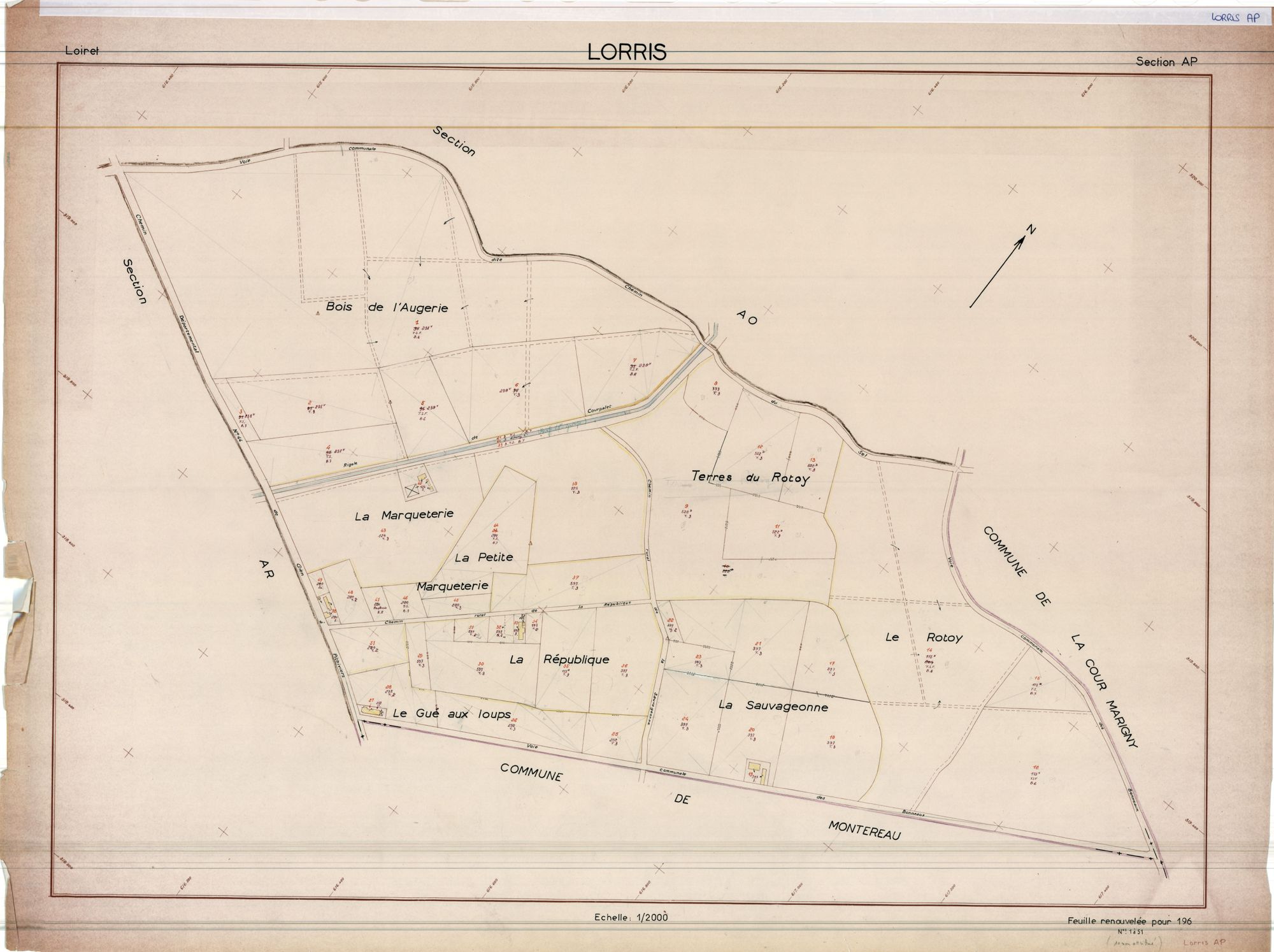 Lorris - Sections