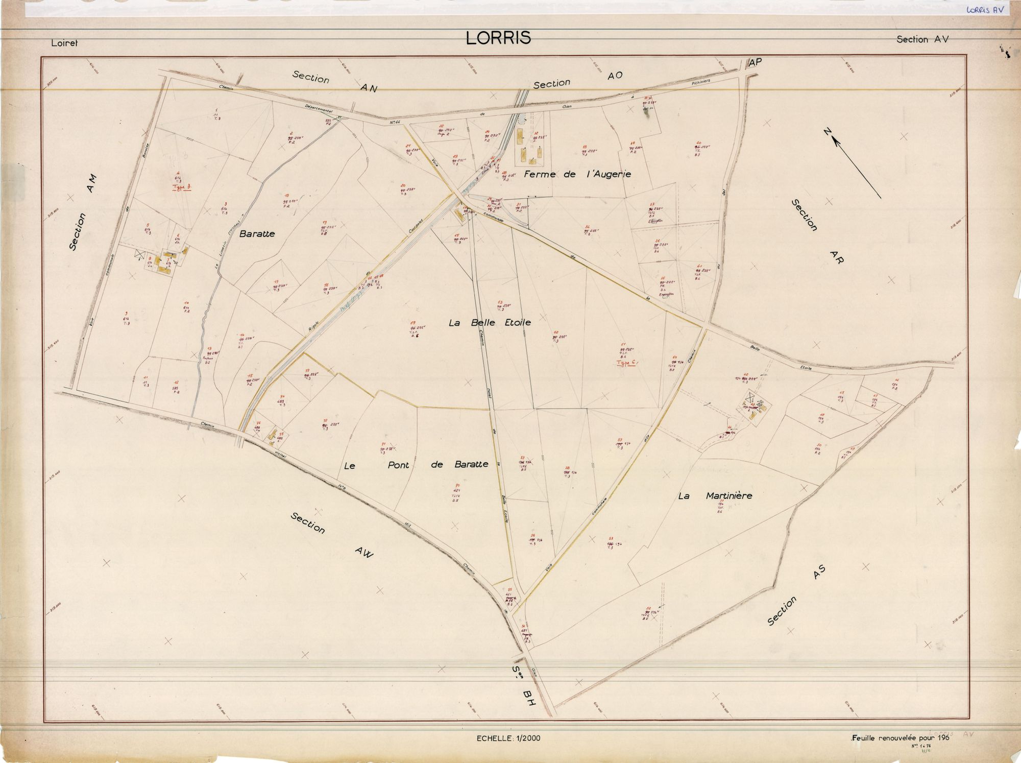 Lorris - Sections
