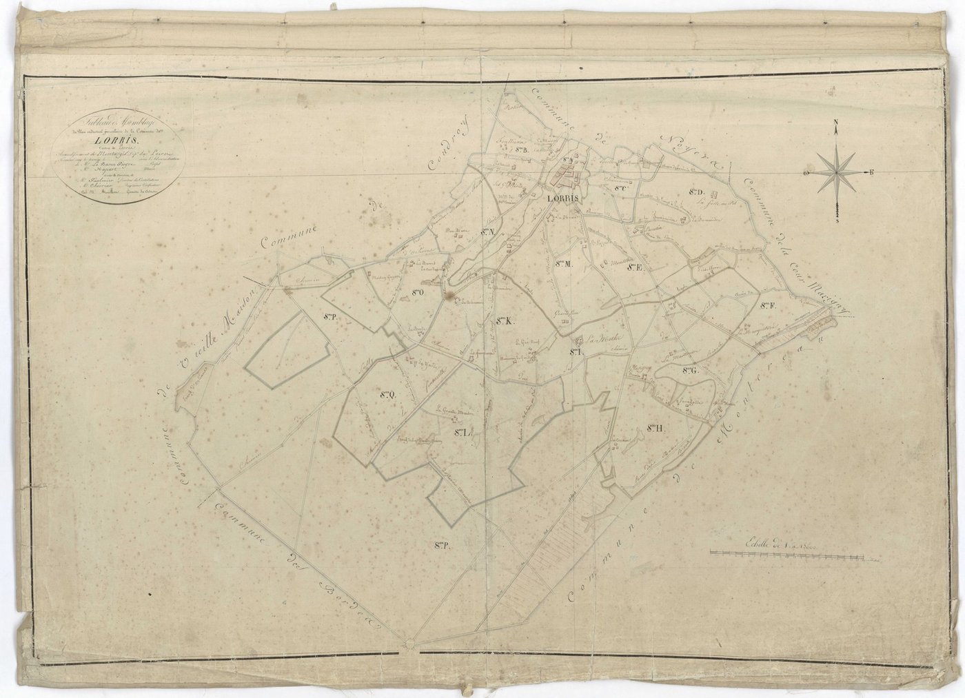 Lorris - Tableau d'assemblage
