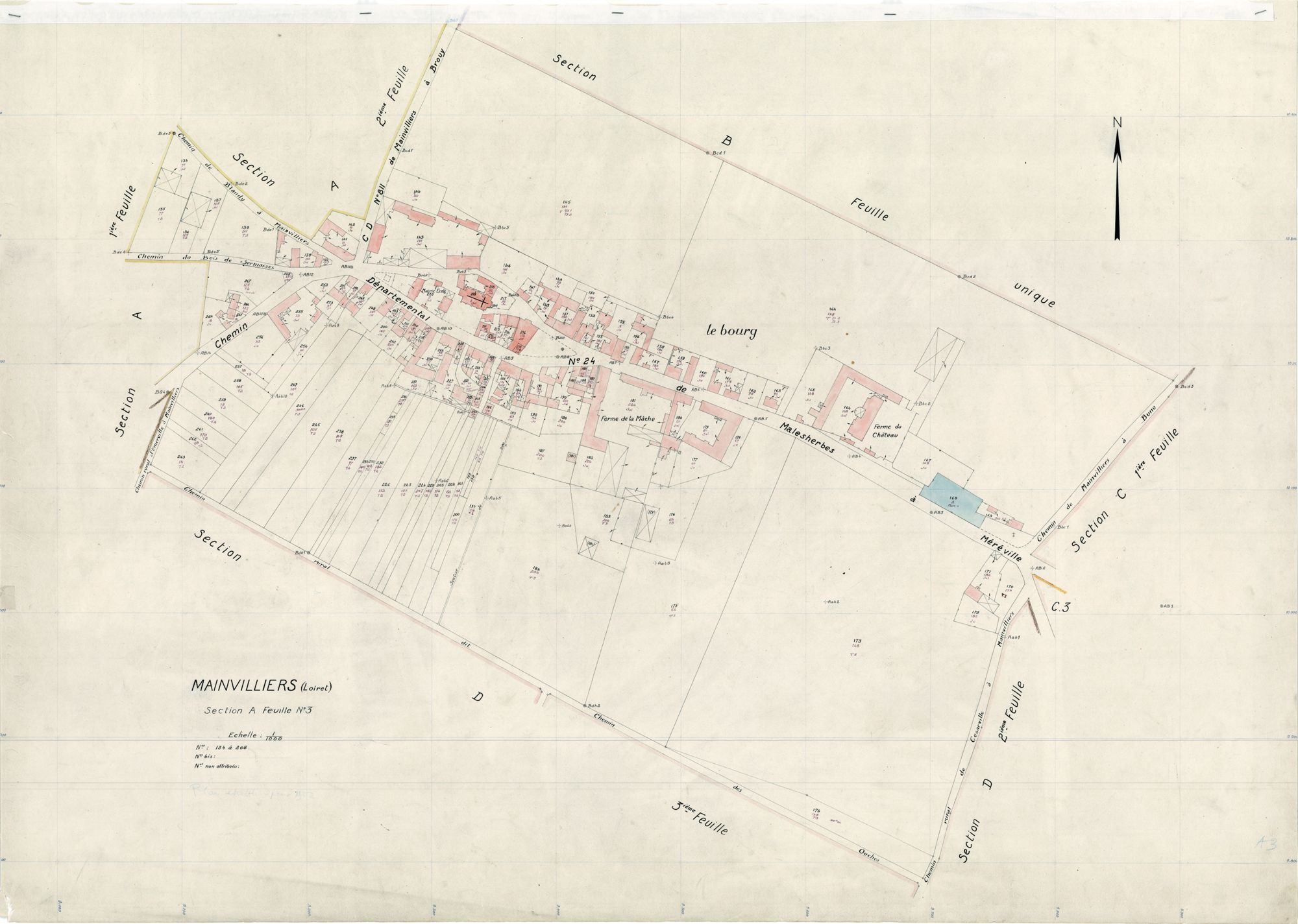 Mainvilliers - Sections