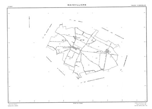 Mainvilliers - Tableau d'assemblage