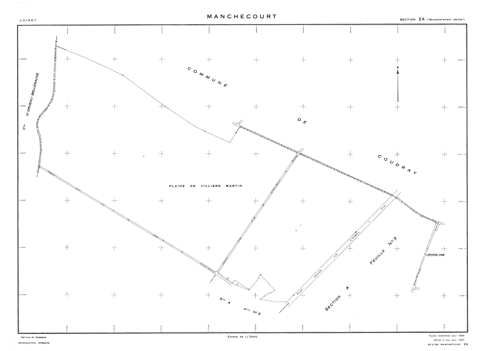 Manchecourt - Sections