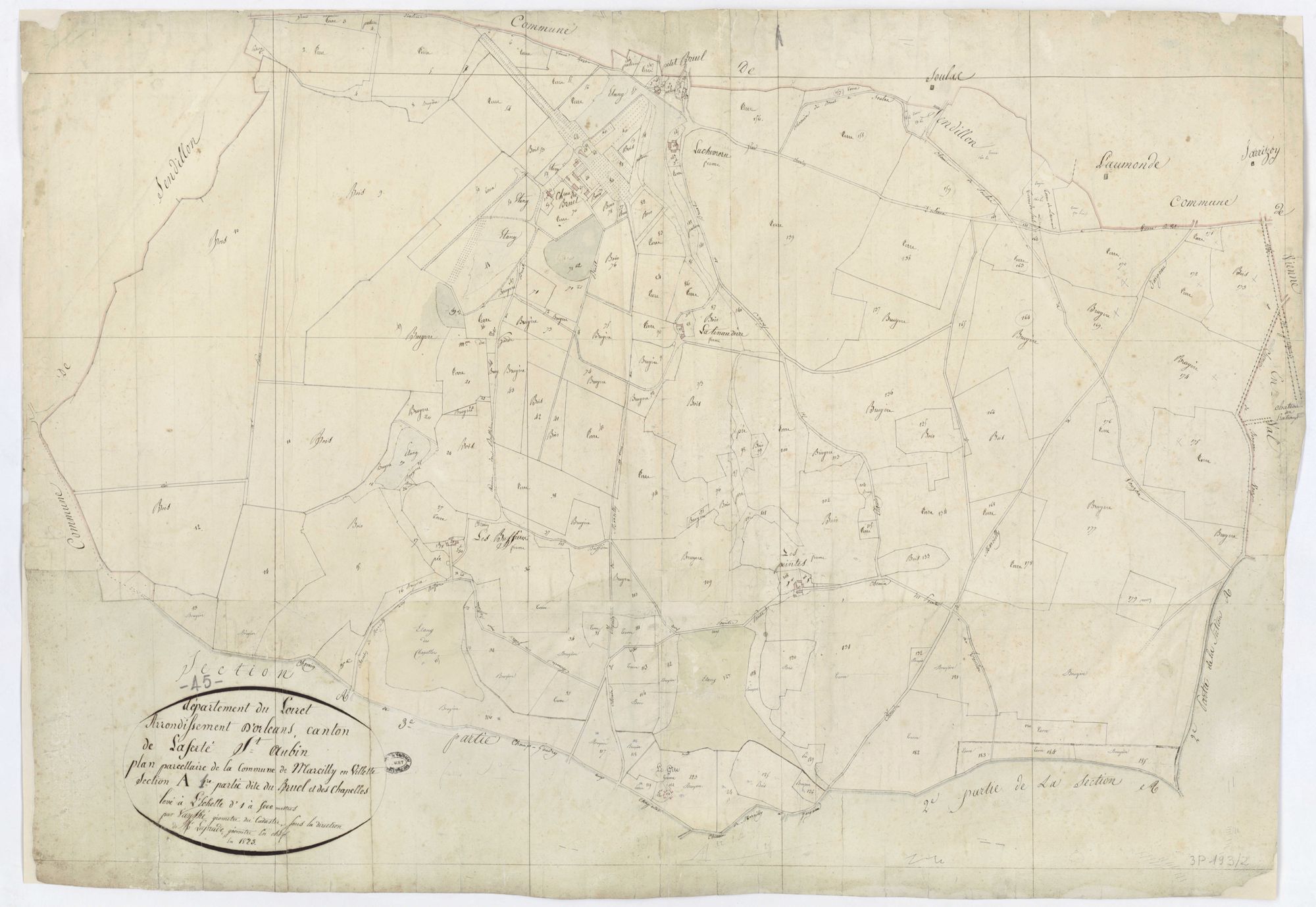 Marcilly-en-Villette - Sections