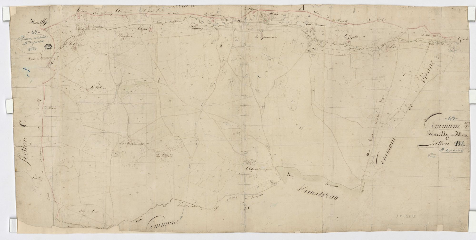 Marcilly-en-Villette - Sections