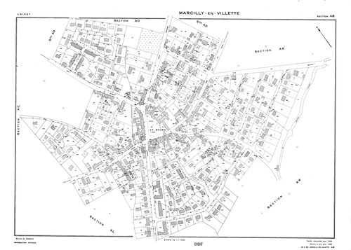 Marcilly-en-Villette - Sections