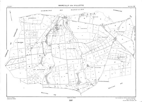 Marcilly-en-Villette - Sections