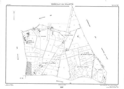 Marcilly-en-Villette - Sections