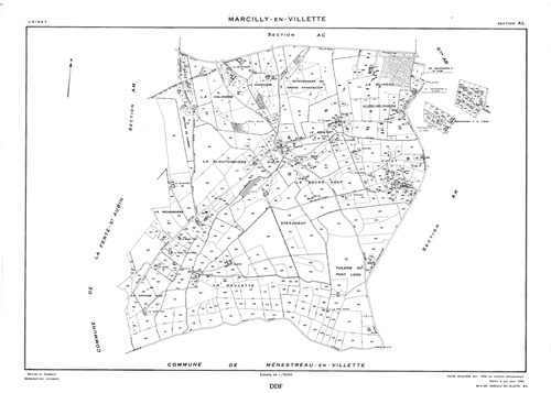 Marcilly-en-Villette - Sections