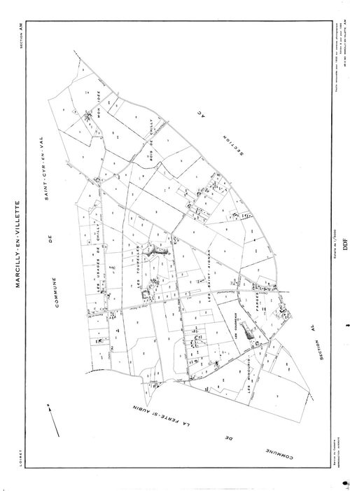 Marcilly-en-Villette - Sections