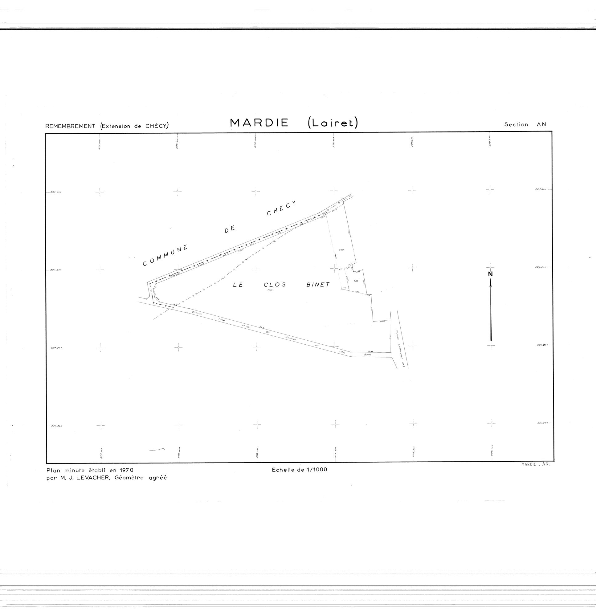 Mardié - Sections
