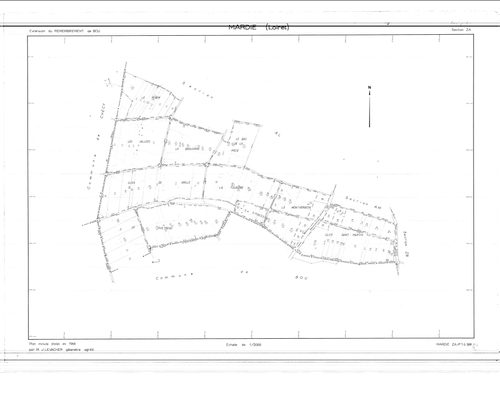 Mardié - Sections