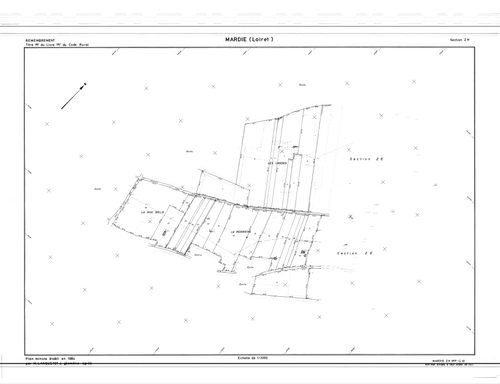Mardié - Sections