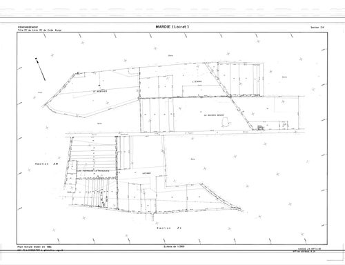 Mardié - Sections