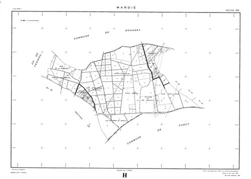 Mardié - Sections