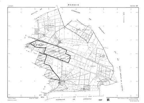 Mardié - Sections