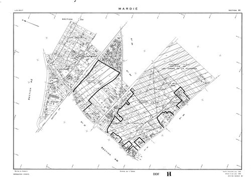 Mardié - Sections