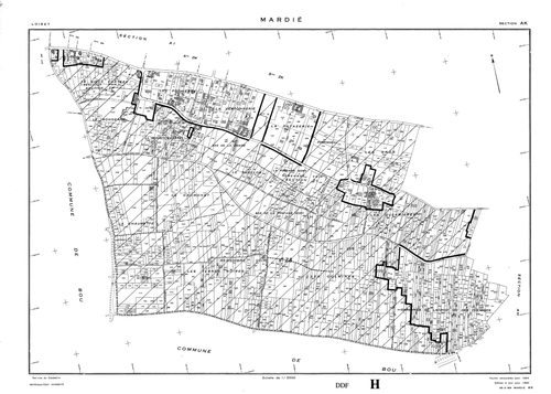 Mardié - Sections